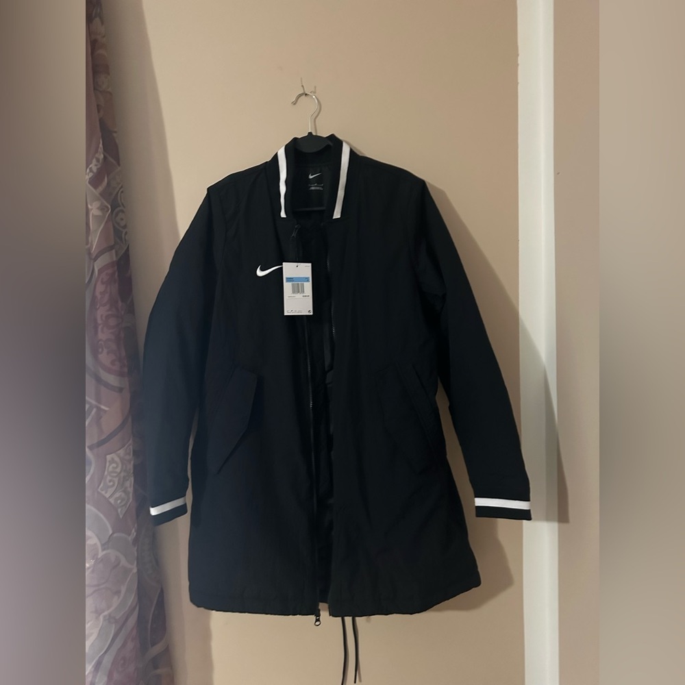 Nike Black Jacket with White Trim